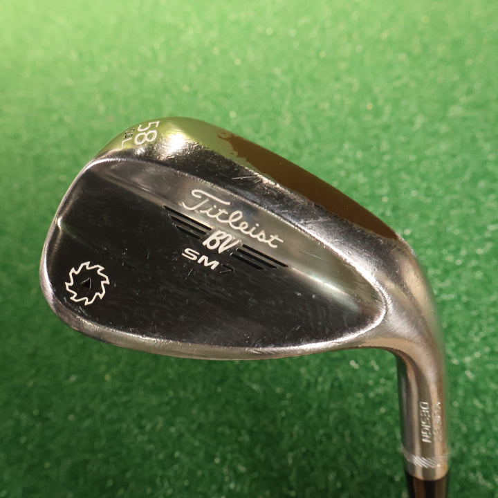Titleist VOKEY SPIN MILLED SM7 Chrome 58°/04° L (210005403)